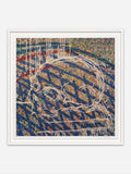 Ephemerality (15) - White Abachi Wood Frame