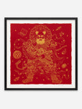Guardian - Black Obeche Wood Frame