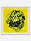 Combat fear with truth - Veneered Abachi Wood Frame