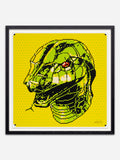 Combat fear with truth - Black Abachi Wood Frame