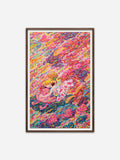 Untitled - American Nut Wood Frame (Ayako Rokkaku)