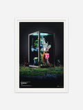 SIGNAL - White Abachi Wood Frame