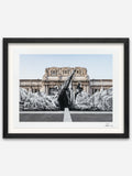 La Nascita, Milano Centrale, Italie, 2024 - Black Abachi Wood Frame