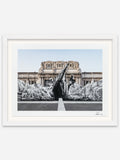 La Nascita, Milano Centrale, Italie, 2024 - White Abachi Wood Frame