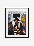 Afro Painter Frame Black