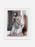 November 1981 - White Abachi Wood Frame