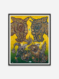 Innocent Days and Wishes - Black (Yellow Poplar) Frame