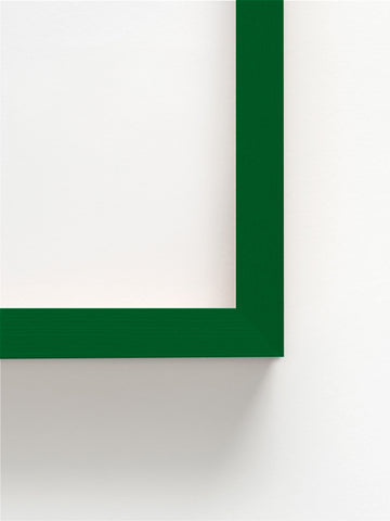 I Love You - Green Ramin Wood Frame