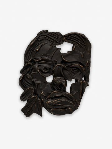 Mask of a Woman (Black Patina)